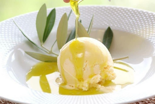 oilive oil and ice cream