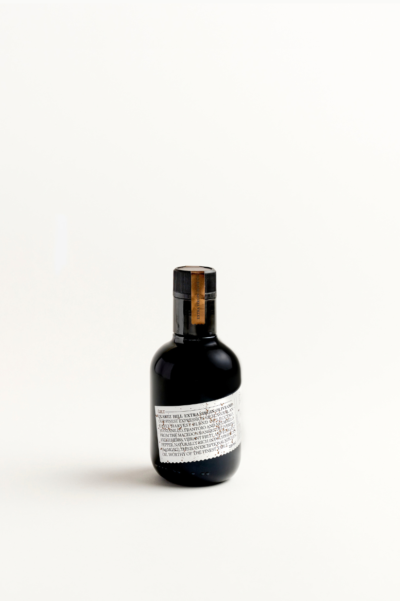 GILT 250ml high-polyphenol cold pressed extra virgin olive oil - award winning Australian International Olive Oil Awards 2026, 676mg/kg, Macedon Ranges Victoria