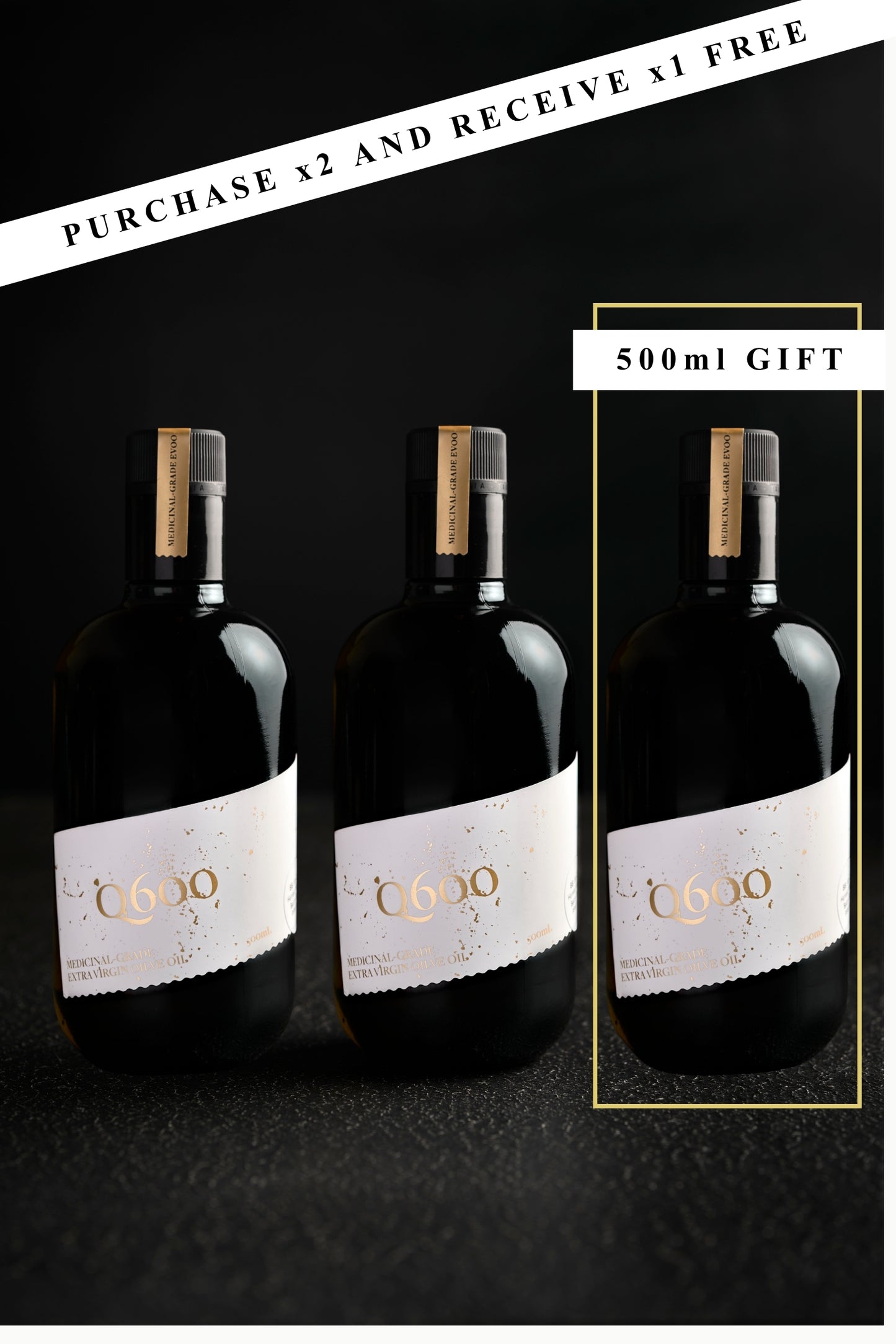 Q600 500ml | 2+1 FREE